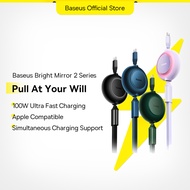 Baseus 100W 3-in-1 USB-C Cable iPhone 14/13 Macbook Samsung Xiaomi