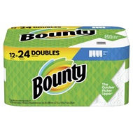 Bounty® Select-A-Size® Double 2-Ply Paper Towels, 98 Sheets Per Roll, Pack of 12 Rolls Bounty® Selec
