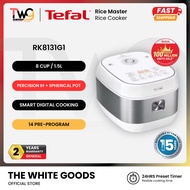 Tefal Rice Master IH Rice Cooker 1.5L 1300W Induction Heating Multi-Program RK8131G1