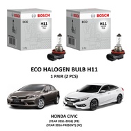 [KCH] HONDA CIVIC BOSCH Eco H11 Bulb 12V 55W H11 (987 302 806) 2PCS