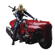 SQUARE ENIX INC Final Fantasy VII Remake: Roche with Motorcycle Play Arts Kai Action Figure SQUARE E