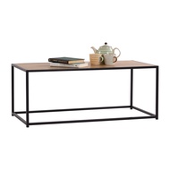 Furniture Direct Bradford 100x50cm Metal Frame Coffee Table- Oak