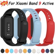 Case Strap 2in1 Silikon Xiaomi Band 9 Active / Bumper Silicone Strap and Case Xiaomi Band 9 Active