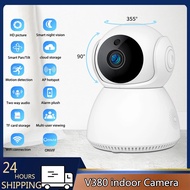 VBNH V380 Pro Q8 5MP 3MP Indoor WiFi IP PTZ Camera Bidirectional Audio Baby Pet HD Mini Monitor Home Safety Motion Detection CCTV Camera IP Security Cameras