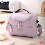 ELO Insulation Bag, Solid Color Large Capacity Lunch Bags, Fashion Picnic Organizer Portable Shoulde