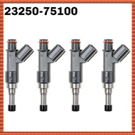 (HFJU) 4Pcs Car Fuel Injectors for DLX TGN16 2005-2014 Part Number:23250-75100