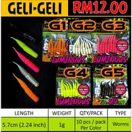 KANICEN NIX Geli-Geli ORIGINAL Soft Plastic (SP) Ultralight KN