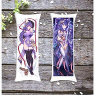 Raiden Shogun Genshin Impact Guide 40cmx1m long pillow with cotton