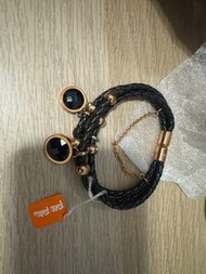 Folli Follie 黑色編織手鍊