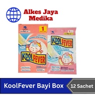 Kool Fever Baby Box Contains 12 Sachets - Baby Fever Compress Plaster