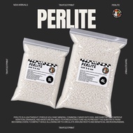 Perlite (1L/4L) 3-6 mm for Cactus & Succulents, Lightweight & Supports Root Growth