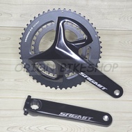 Sagmit Veneno 3.0 Crankset 170mm 34/50T Chainwheel Hollowtech Road Bike Crank Set Alloy