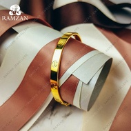 Gelang Cartier Emas 916 Tulen