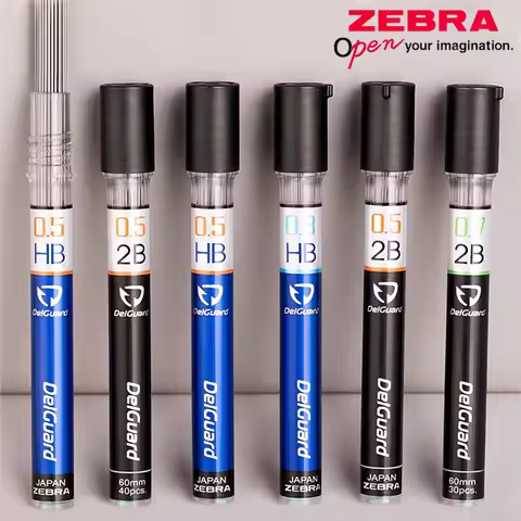 Japan ZEBRA DelGuard Mechanical Pencil Lead Graphene Lead Core High Hardness Is Not Easy To Break 0.