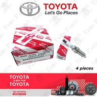 (4pc) Original Toyota Iridium Spark Plug 90919-01247 Alphard Vellfire Estima GSR50 Lexus RX350 3.5 V