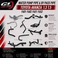 Water Pump Pipe & By Pass Pipe Toyota Avanza 1.3 1.5 F601 F602 F651 F652