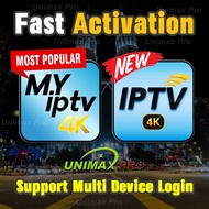 MYIPTV4KIPTV4K| RENEW TOPUPFAST  LANGGANAN RELOAD 3 / 6 / 12 BULAN MYIPTV 4K IPTV 4K