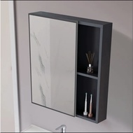 Bathroom mirror, space aluminum bathroom mirror cabinet, independent storage box bathroom cabinet, combined bathroom sto