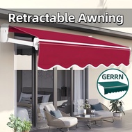 Retractable Awning Heavy Duty Awning Outdoor canopy retractable awning Life Balcony Courtyard Home S