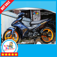 [FreeShip] [Ảnh thật] Tem rời Exciter 2011 - Mẫu LC135 cam đen nổi bật - Chuẩn From cực đẹp