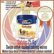 CAT DULUX CATYLAC 25 KG PUTIH / 1501 / WARNA / CAT INTERIOR PAIL - KASIHMURAH 1