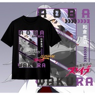 T-shirt Anime Aoba Wakura Matougui No Slave | Kyouka Uzen | Izumo Tenka | Chained Soldier