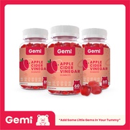 Gemi Apple Cider Vinegar Gummy (ACV) 3 Bottles / เจมมี่ แอปเปิ้ลไซเดอร์วิเนการ์กัมมี่ 3 กระปุก / Gem