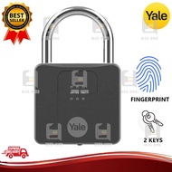 (BLACK) YALE YDPL_B DIGITAL PADLOCK WITH BIOMETRIC FINGERPRINT ACCESS