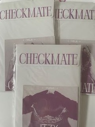 放ITZY CHECKMATE 專輯preorder postcard 小卡set