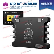 Soundcard XOX K10 USB Sound Card RECORDING LIVE BROADCAST KARAOKE