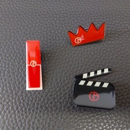 Giorgio Armani fashion brooch