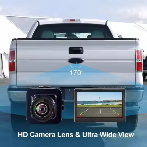 Classy-Car Rear View Reversing Back Up Camera For Ford F150 F-150 Mustang Lincoln MKC AL3Z-19G490-A 