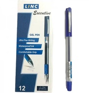 Linc 0.55mm India gel pen / Genuine Linc Executive ballpoint pen