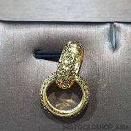 22k / 916 Gold Double Ring Pendant