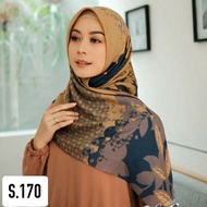 Mylady/denay/inji jilbab segi empat voal basic denay EL 84