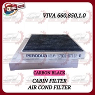 PERODUA VIVA 660,850,1.0 (CARBON)(PM2.5) CABIN FILTER AIRCOND FILTER 17801-87111