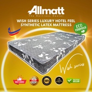 ALLMATT Synthetic Latex Mattress Single Mattress Single Tilam Single Murah Tilam Murah Tilam Bujang 