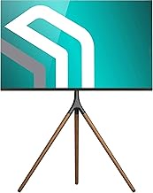 ONKRON Tripod Easel TV Stand for 32” – 65 Inch LED LCD OLED Screens up to 77 LBS Studio TV Display S