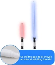 Đồ Chơi Kiếm Ánh Sáng LED 2 Chiếc Phát Sáng Có Âm Thanh Dành Cho Cả Nam Và Nữ Quà Giáng Sinh