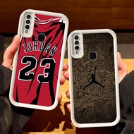 White Casing for OPPO Reno F15 A91 A53 A53S A31 A33 3 S55 J-jordan logo