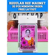 Debut 18th Birthday (Free Layout) Regular Ref Magnet Souvenir Giveaways (20pcs Minimum) party