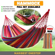 Camping Hammock outdoor Hammock gantung Buaian Gantung Outdoor hamok camping gantung Buaian Outdoor 