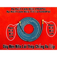 High Quality Nitrogen Compression Wire 3M Long Fireproof Steel Core 1/4 Connection Thread