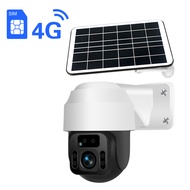 กล้องวงจรปิด 4G Wifi PTZ IP solar Camera โซล่าเซลล์ กล้อง 4G มาพร้อม ไฟสปอร์ตไลท์ โซล่าเซลล์ กล้องวง