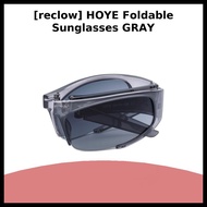 [reclow] HOYE Foldable Sunglasses GRAY / Korean Sunglasses / Foldable Design / 100% Genuine by reclo