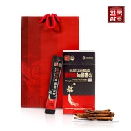 Korean Ginseng 6 Years Old Korean Red Ginseng All-day Deer antler Red Ginseng Stick 10ml X 20packs + Genuine Shopping Bag