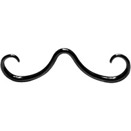 Cincin Septum Misai 16G 14G Bersalut PVD, Cincin Hidung Misai Septum, Perhiasan Tindik Keluli Bedah 