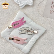 〔8C05〕 Cute Wings Hairpin Fun Hairpin Traceless Hairpin Dopamine Cosmetic Clip Side Broken Hair Bang