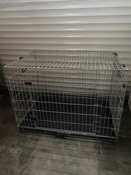 不鏽鋼寵物籠 不銹鋼狗籠 型格罕有實用慳位 好用清潔整齊 容易教導去廁所 寵物安全 圍欄 容易清潔透氣 尿板廁所板 便盆 欄杆 pet pets dog dogs cat cats fence cag