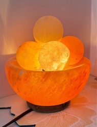 Pink salt lamp 粉紅鹽燈聚寶盆 （高質、非淘寶貨，非誠勿擾）